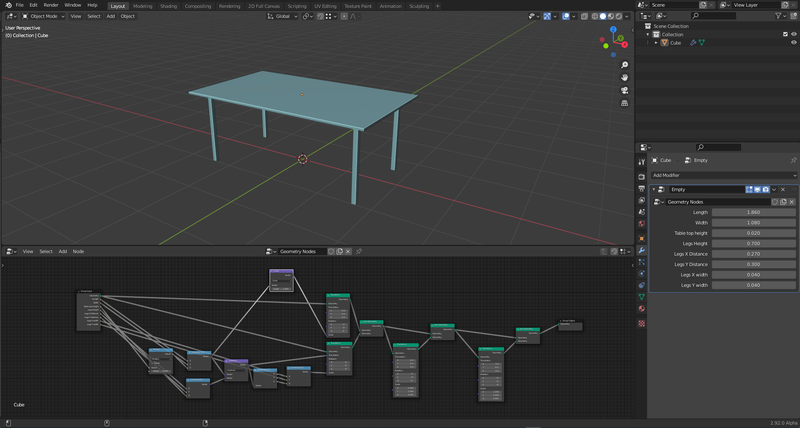 Geometry Nodes is coming to Blender 2.92