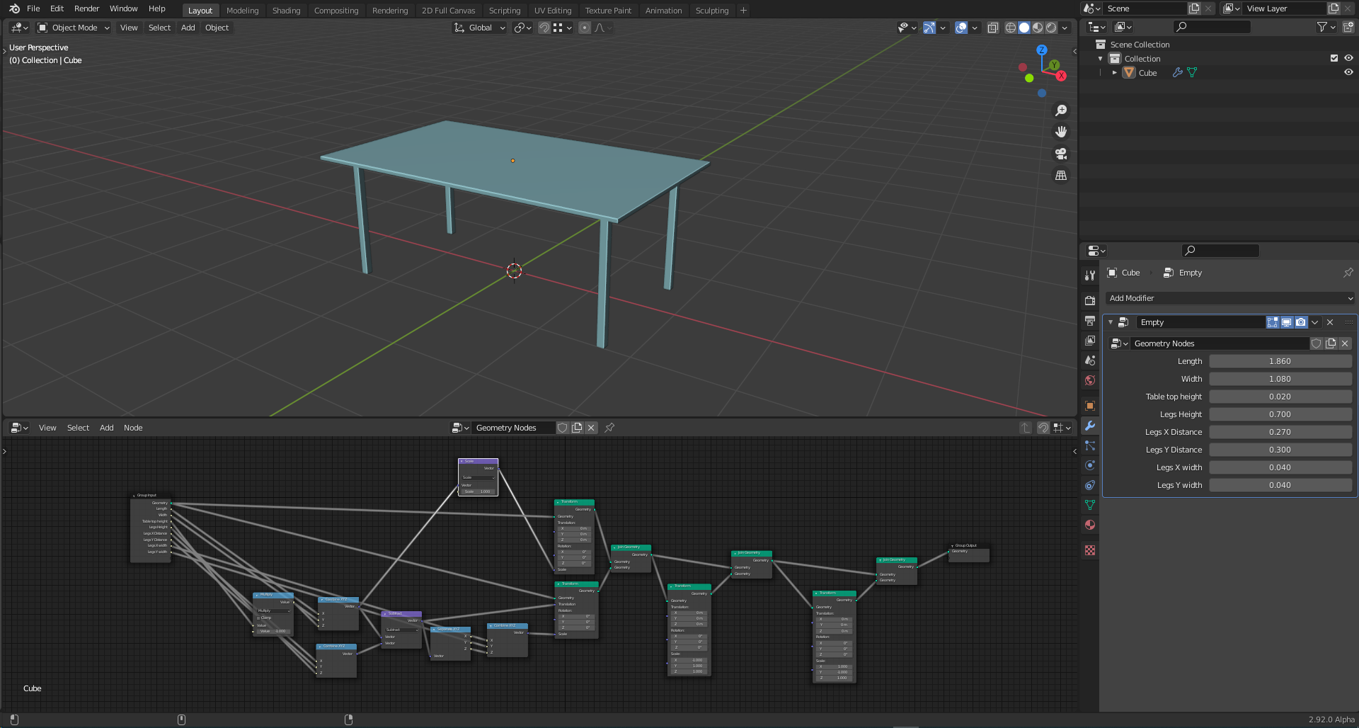 Geometry Nodes is coming to Blender 2.92 OSArch