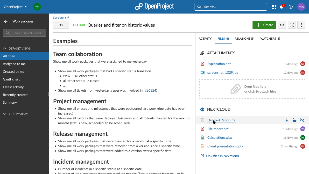 Permissions in NFS web projects